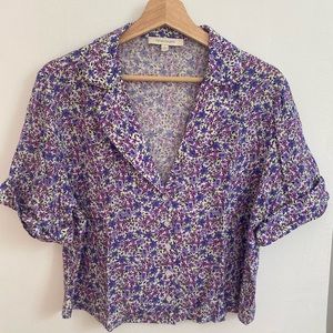 Favorite Daughter Short-Sleeve Buttondown